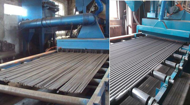 線材拋丸機(jī)，清理機(jī)器圖